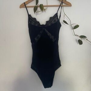 Black Body Suit For Love and Lemons XS